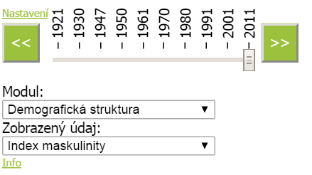 Nastavení rozbalené